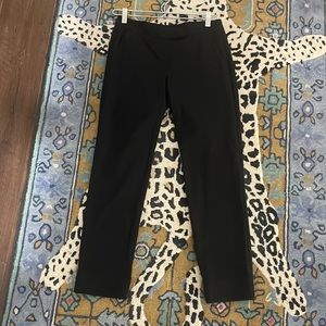 EUC Theory black straight leg trouser